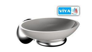 Мыльница на стену стеклянная VIYA