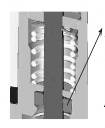 Схема термостата трёхходового термостатического клапана CALIS-TS-RD HERZ